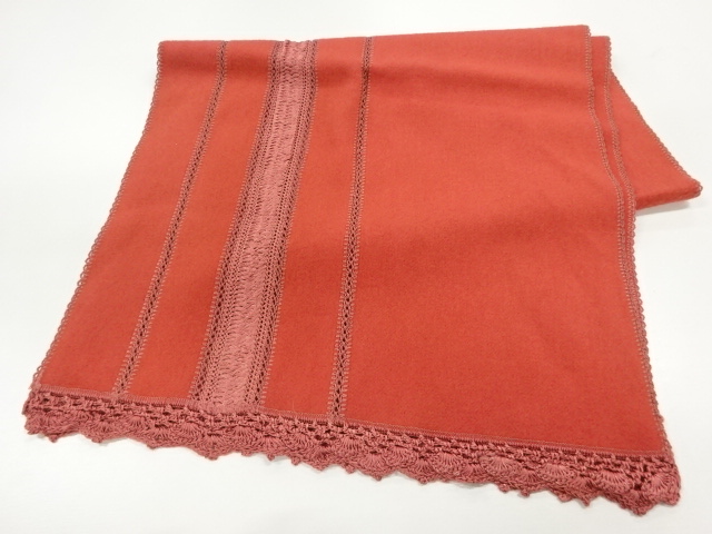 JAPANESE KIMONO / VINTAGE SHAWL / LACE / STRIPE